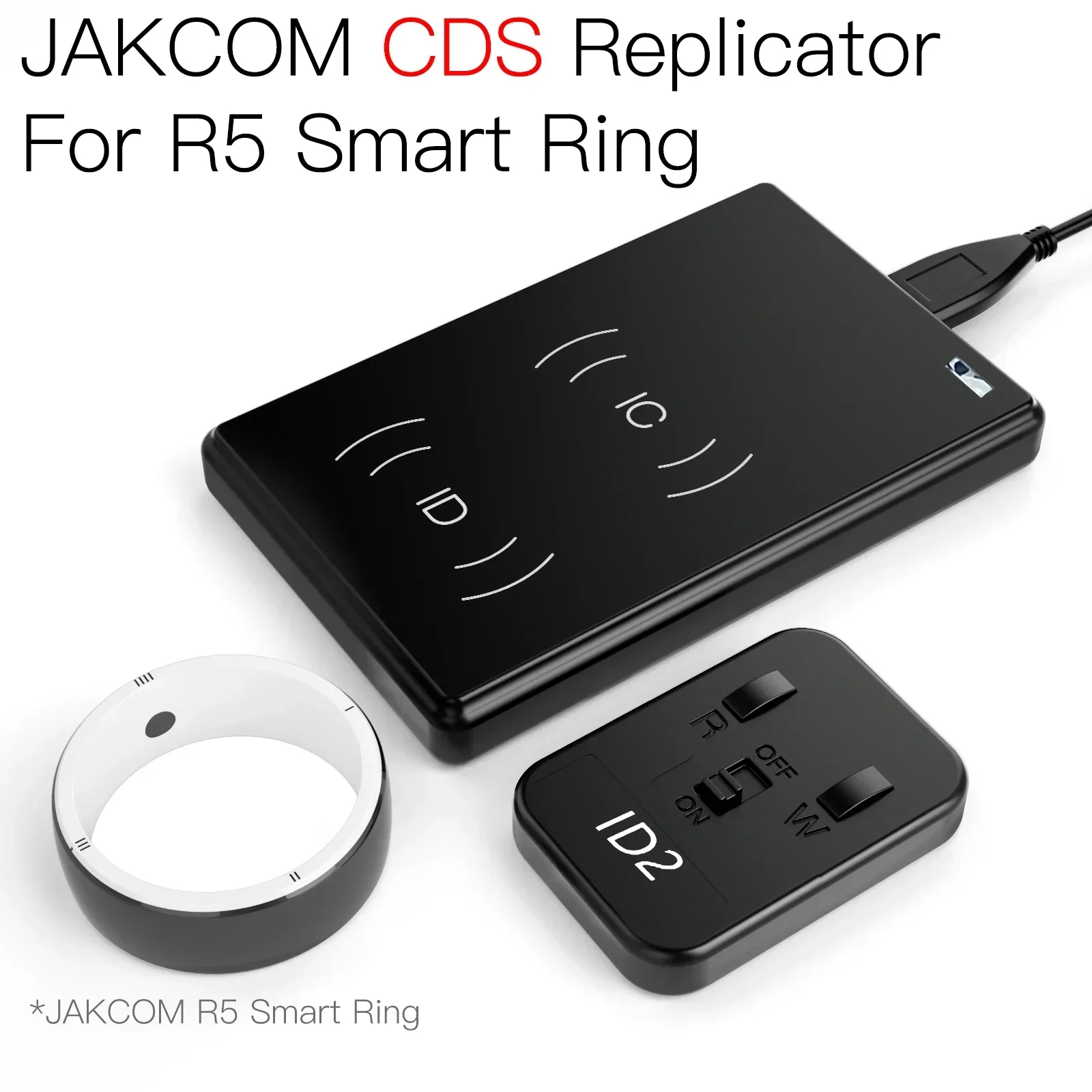 JAKCOM CDS RFID レプリケーター R5 スマー - Smart Ring Nfc Pay のレビューと価格